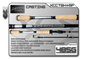 Fish Xtreme XCC75H+MF 7'5" Heavy Plus Mod-Fast Casting Rod