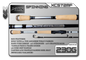 Fish Xtreme XCS72MF 7'2" Medium Fast Spinning Rod