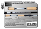 Fish Xtreme XCS610MF 6'10" Medium Fast Spinning Rod