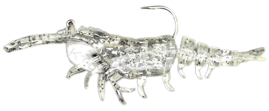 Knockin Shrimp Glass Minnow With Built-In Tail Rattle
