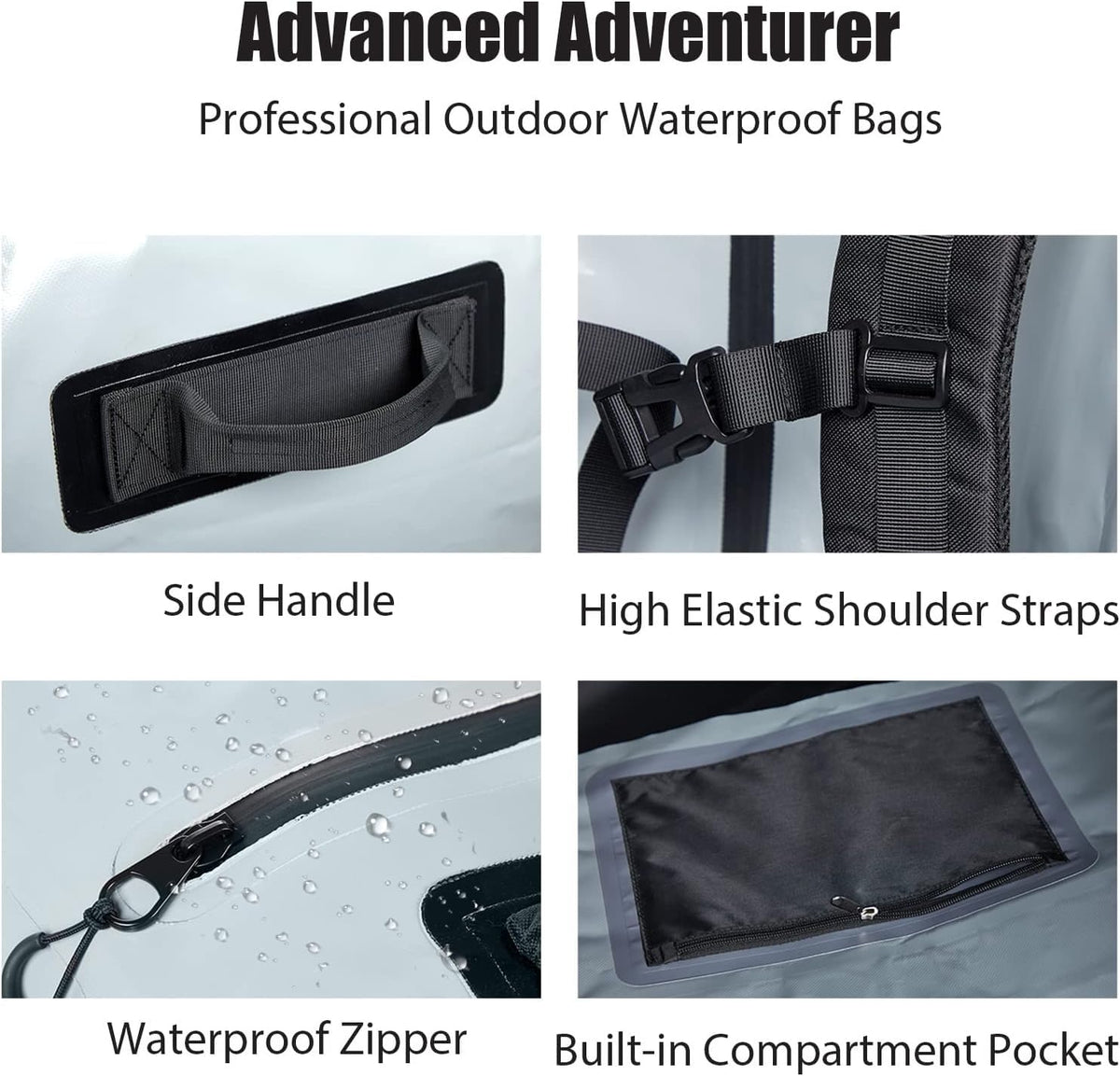 159QT Duffel Bag With Waterproof Zipper