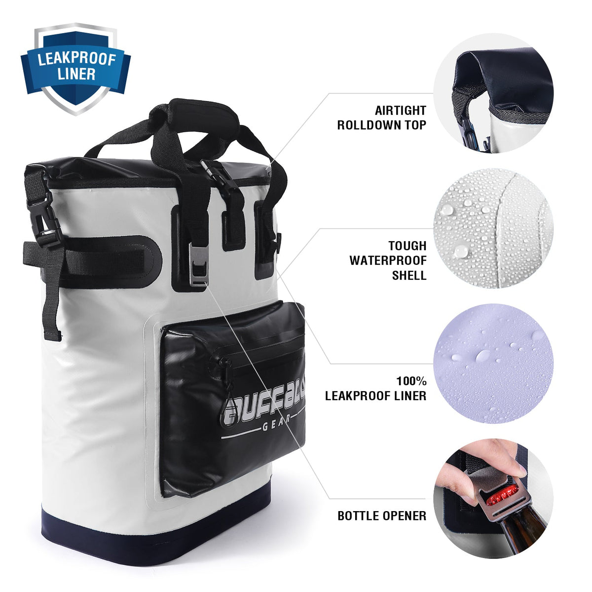 19QT Camping Backpack Cooler