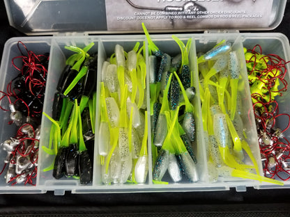 Cam's Clear Water Stinger Shad Crappie Lure Kit