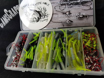 Cam's Clear Water Stinger Shad Crappie Lure Kit