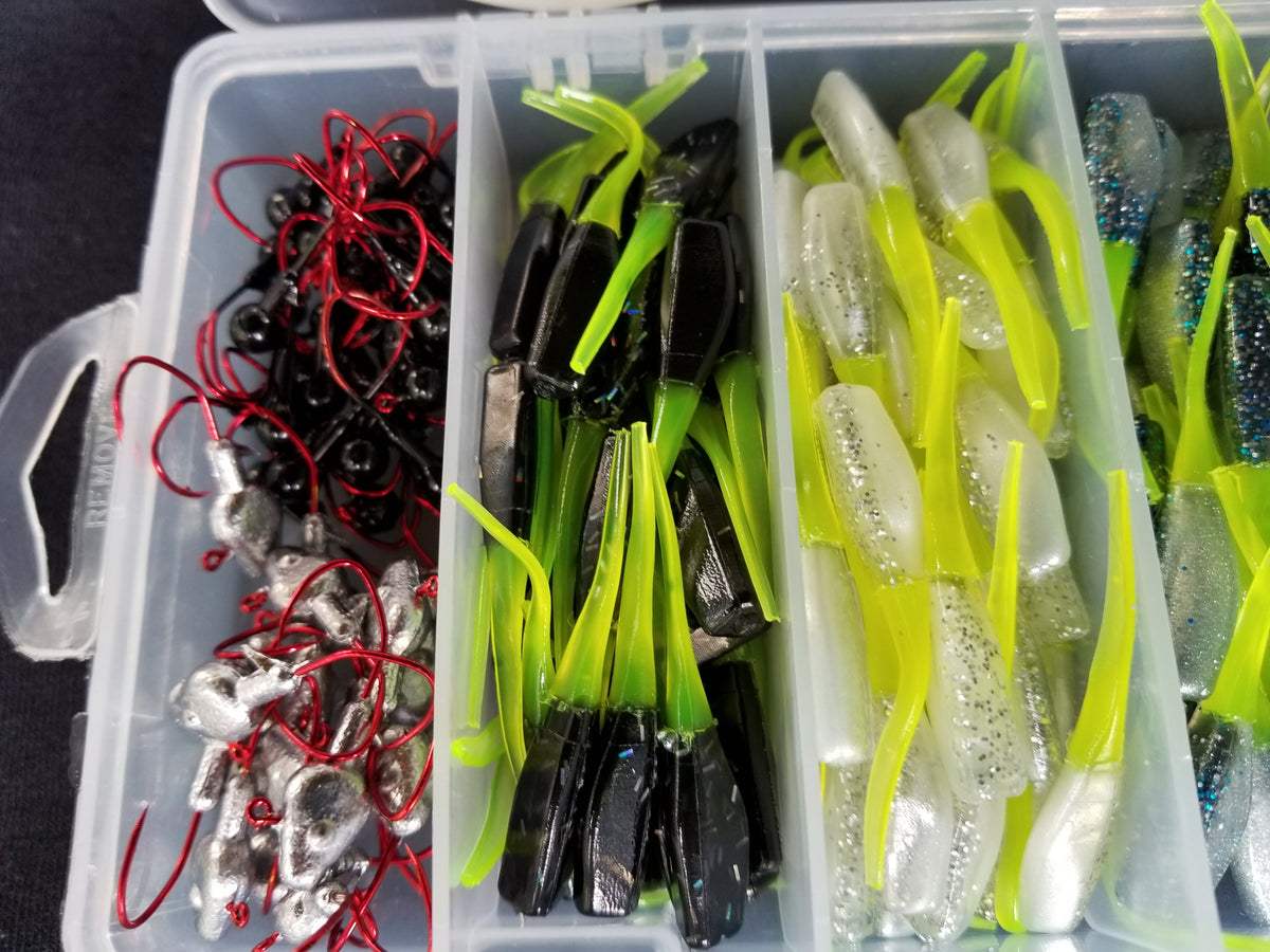 Cam's Clear Water Stinger Shad Crappie Lure Kit