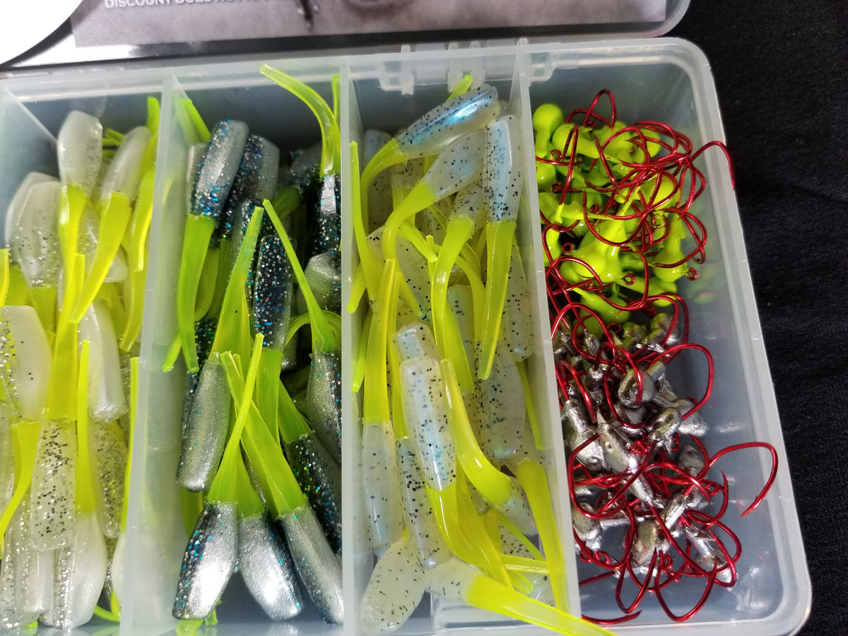 Cam's Clear Water Stinger Shad Crappie Lure Kit