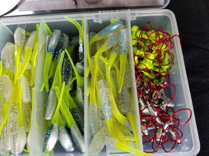 Cam's Clear Water Stinger Shad Crappie Lure Kit