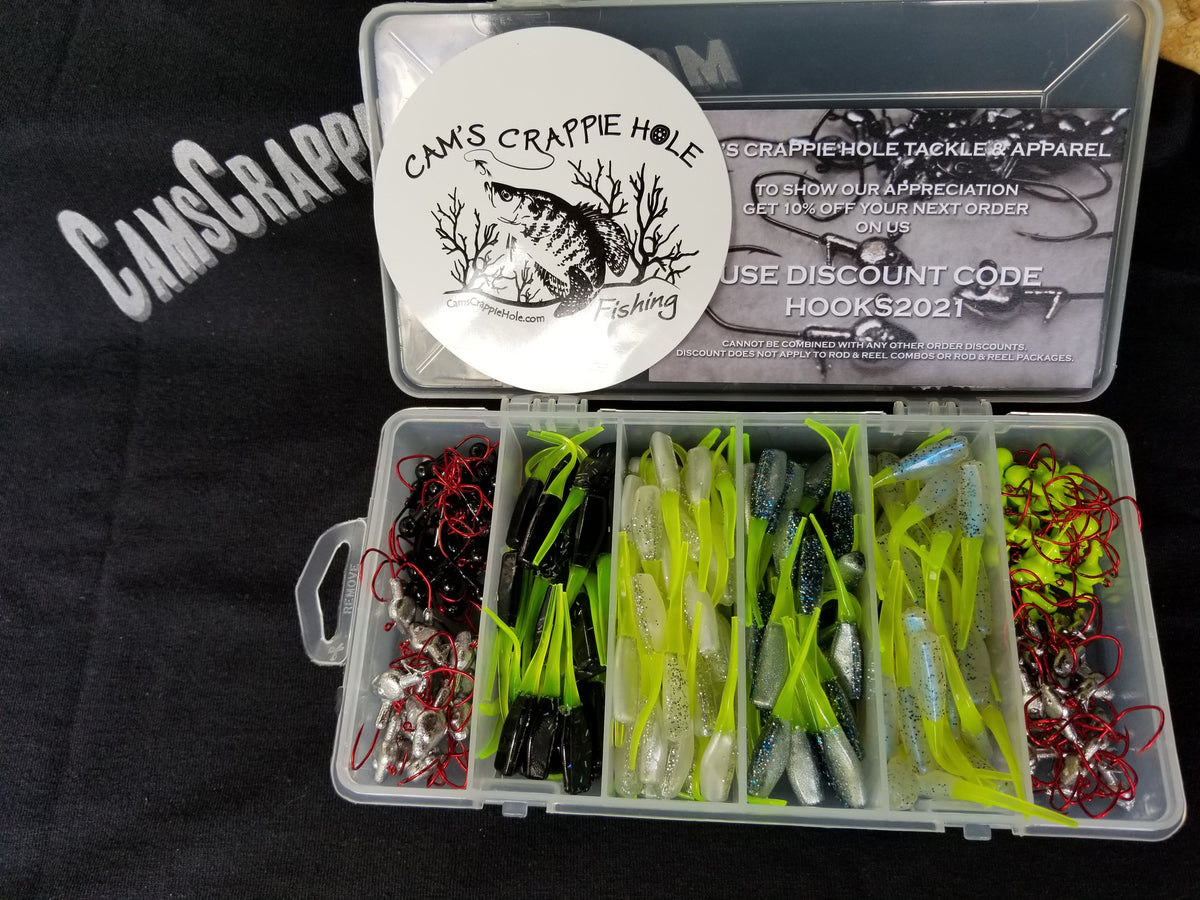 Cam's Clear Water Stinger Shad Crappie Lure Kit