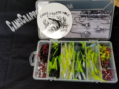 Cam's Clear Water Stinger Shad Crappie Lure Kit