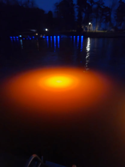 HydroGlow SF200WW Warm White Underwater Fishing Light