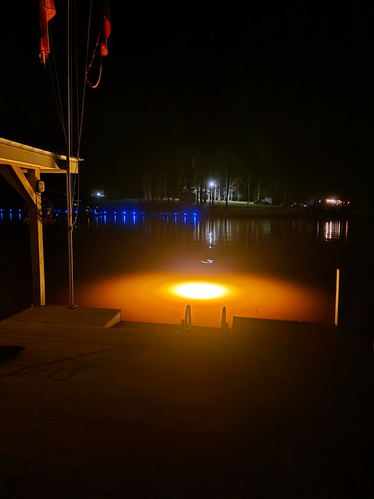 HydroGlow SF200WW Warm White Underwater Fishing Light