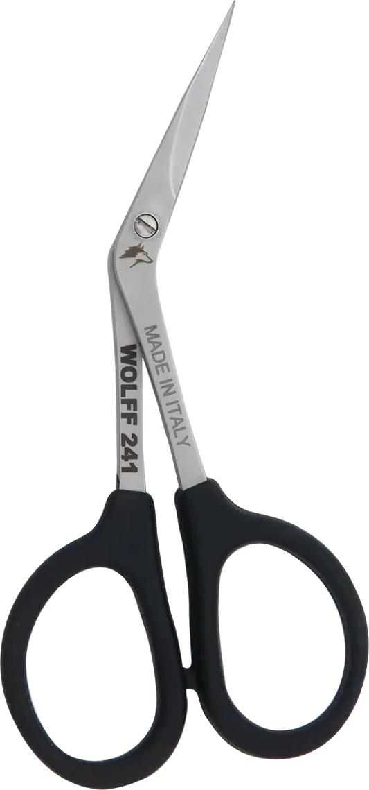 Wolff® 4" Needle Craft Bent Fly Tying Scissors