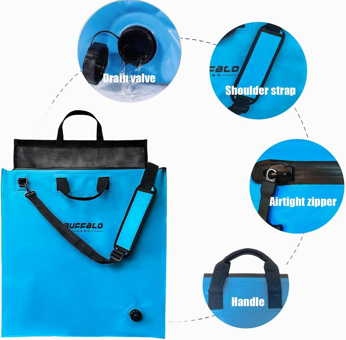 25'' Tournament Weigh in Bag with Separate Mesh Insert