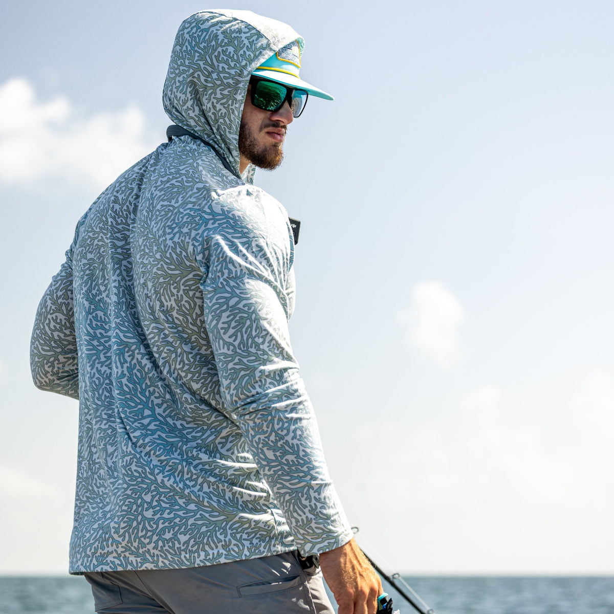 Coral Sea Breeze Hoodie
