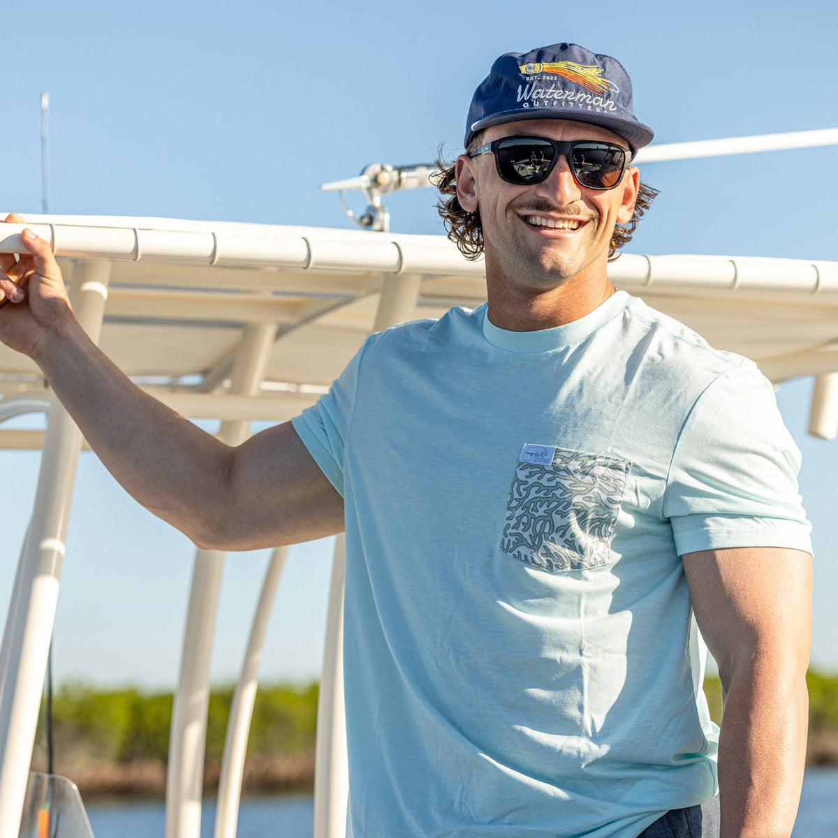 Sea Breeze Pocket Tee