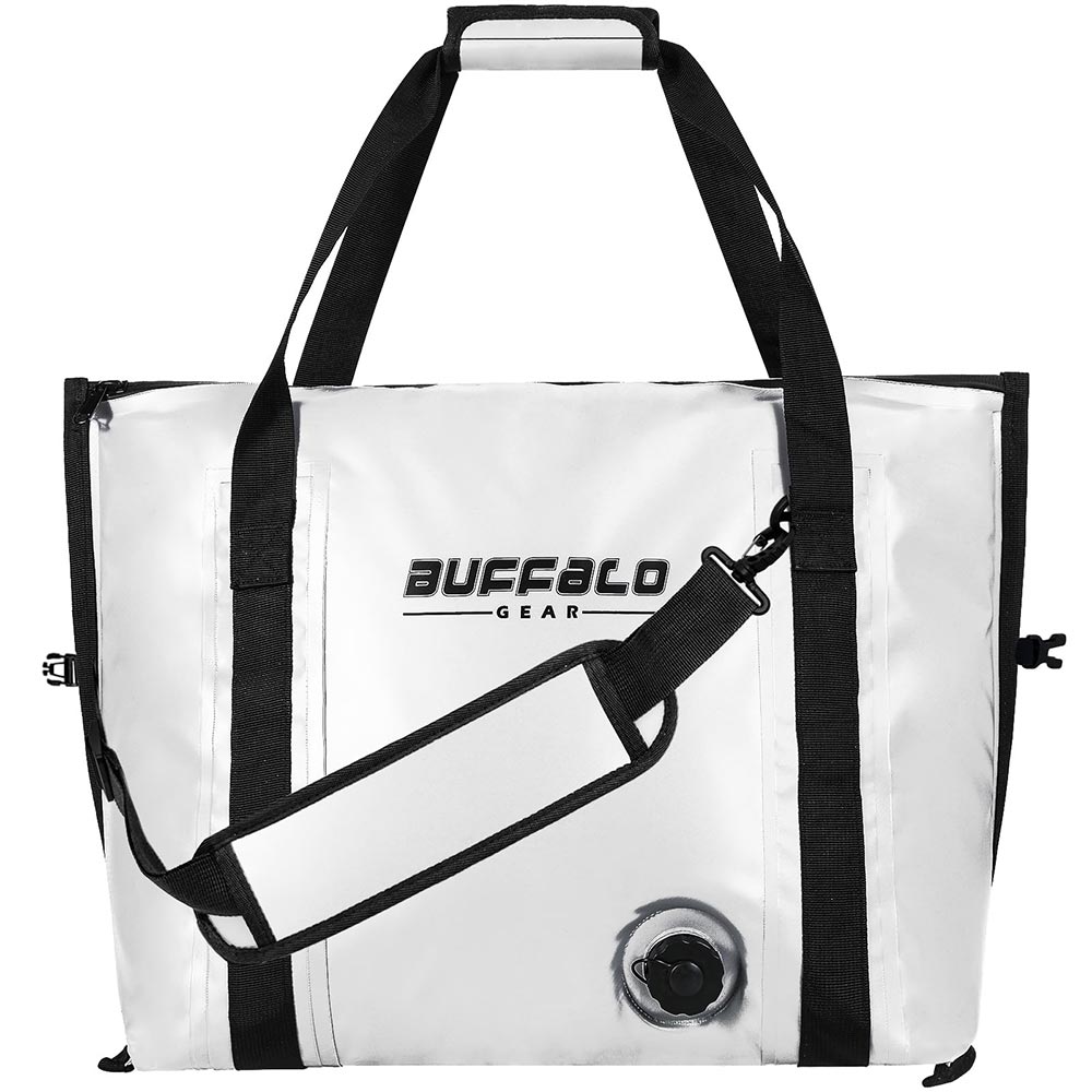 Buffalo Gear 27.5QT Insulated Fish Cooler Bag – Flat Bottom