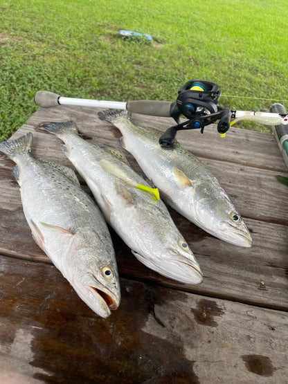 4" & 5" Texas Slam TPE Titan Series With Built-In Tail Rattle