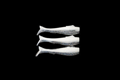4.5” VIP “White n Silver” Swim Bait (Single Bait)
