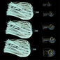 Stack Tackle Skirted Screwy Head Jigs