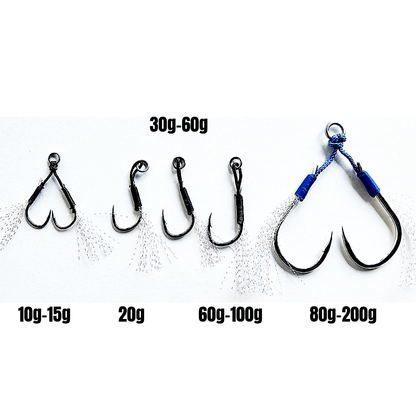 Submission BKK Saltwater Slow Pitch Jigging Assist Hooks