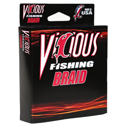 Vicious Standard Yellow Braid - 40 Lb Test