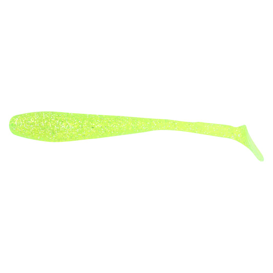4" Chartreuse With Built-In Tail Rattle