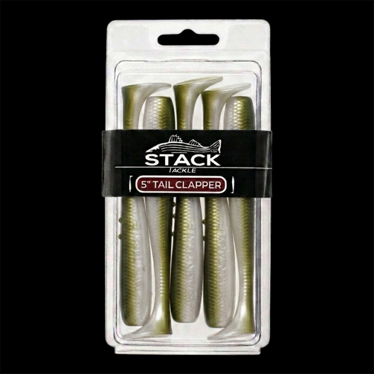 Stack Tackle 5" Tail Clapper Paddle Tail Swimbait