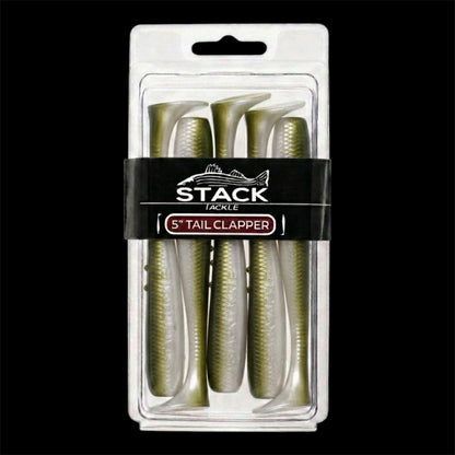 Stack Tackle 5" Tail Clapper Paddle Tail Swimbait
