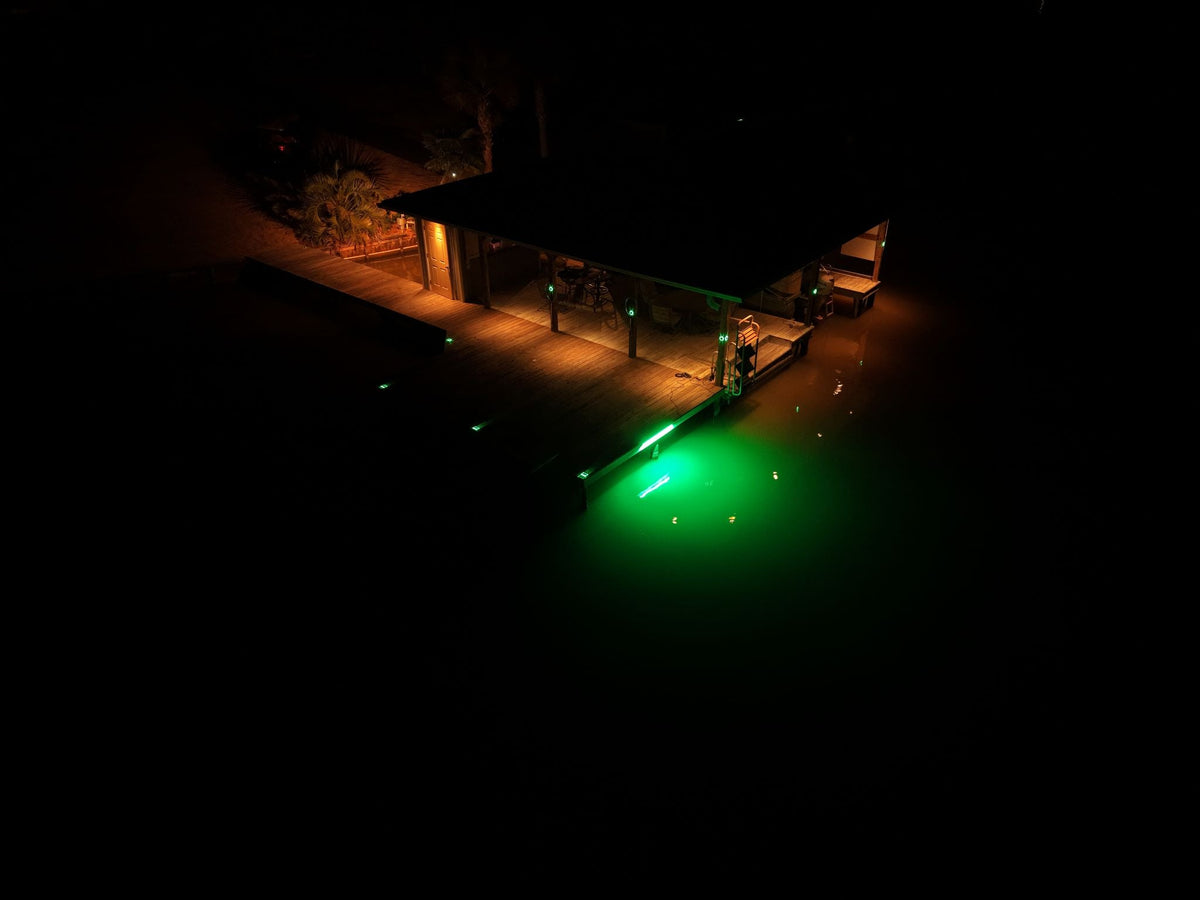 DM260G DockMaster Above Water Dock Light-Green