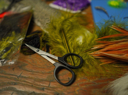 KAI® 4" Curved Fly Tying Scissors