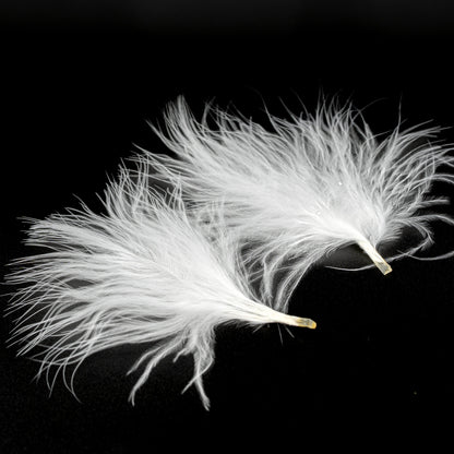 Finatics Premium Loose Marabou – 3" to 5" Plumes- Finatics Fly Company
