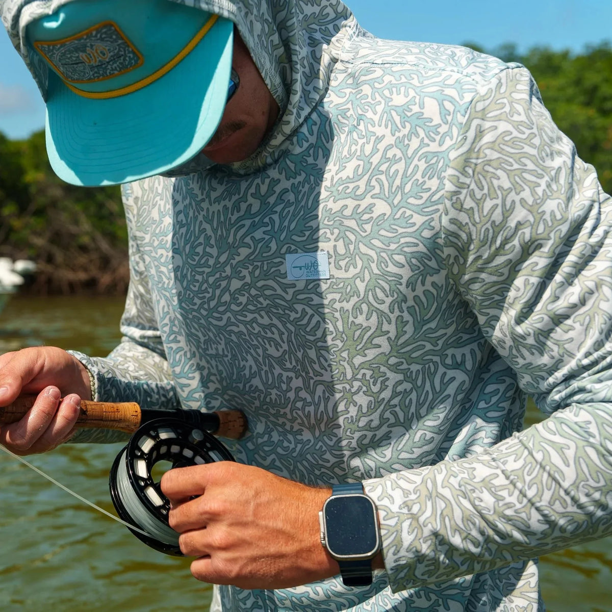 Coral Sea Breeze Hoodie