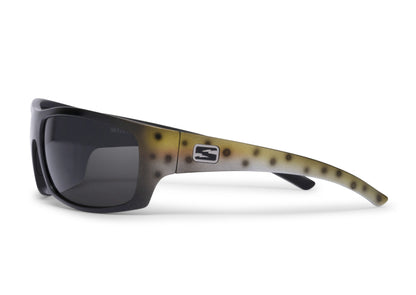 Skeleton Optics Renegade Brown Trout Polarized Fishing Sunglasses