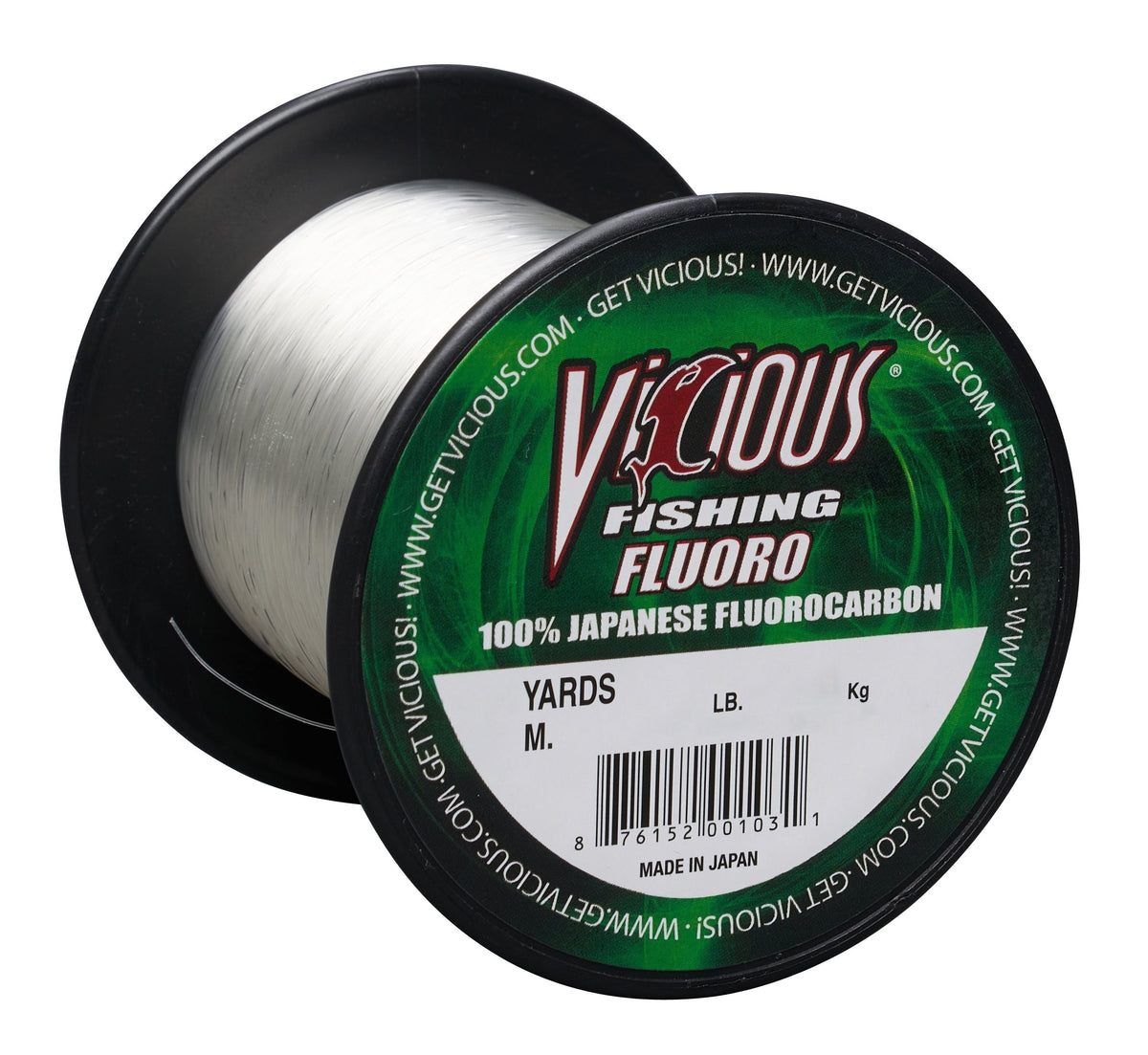 Vicious 100% Japanese Fluoro - 15 Lb Test