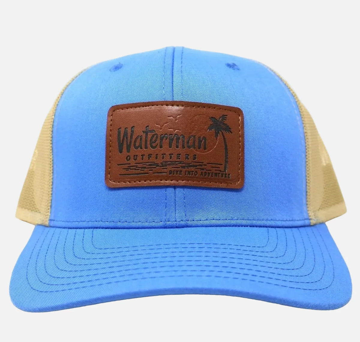 Gulf Stream Leather Patch Hat