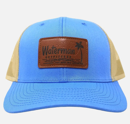 Gulf Stream Leather Patch Hat