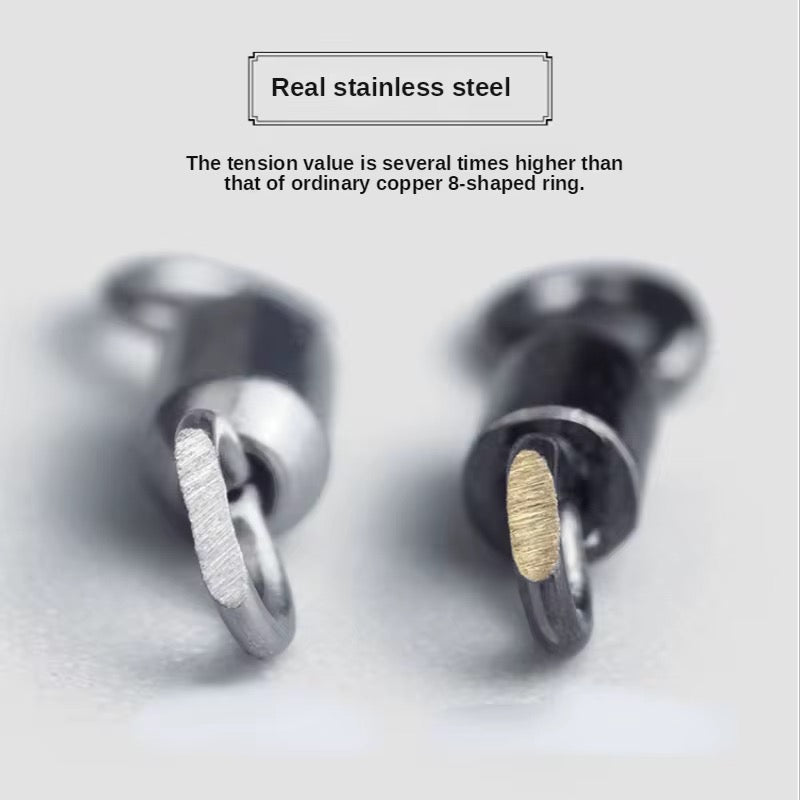 Surf Fishing Co. Rolling Barrel Swivels – 40 Pack
