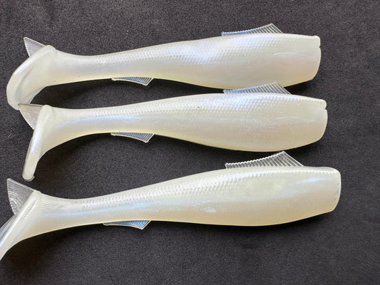 5.5” VIP  “Pearl Glow” Swim Bait (Single Bait)