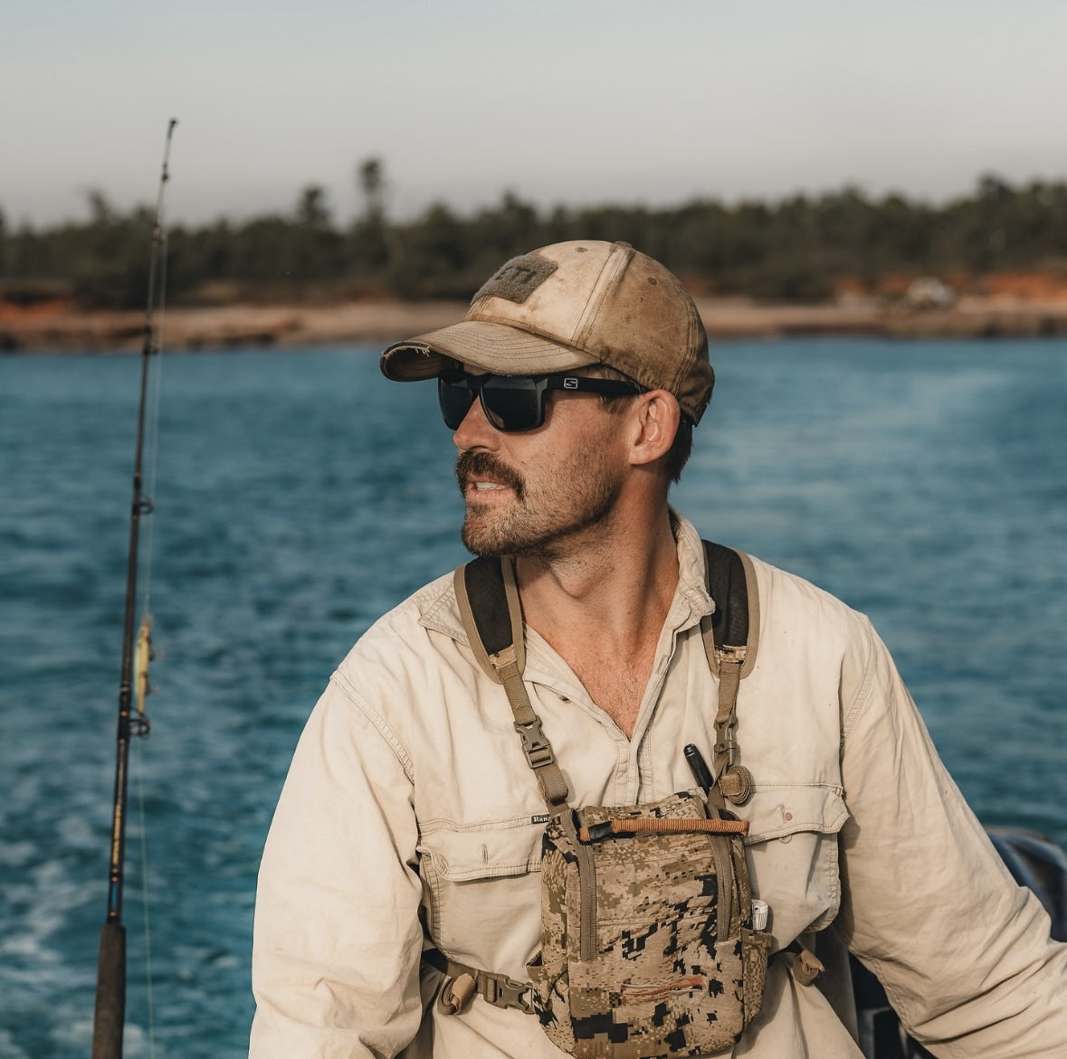 Skeleton Optics Decoy Blackout Polarized Fishing Sunglasses