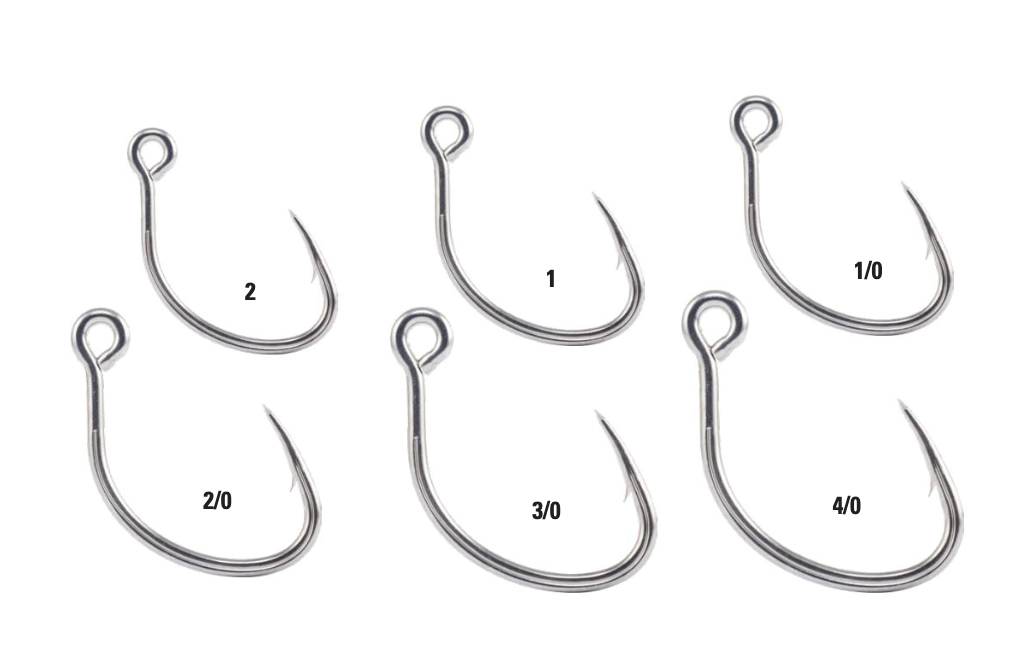 Mustad 10850UN Ruthless Inline UltraNor Hooks