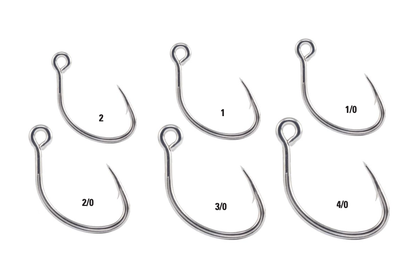 Mustad 10850UN Ruthless Inline UltraNor Hooks
