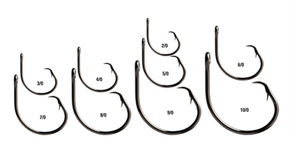 Mustad 39944-BN In-line Demon Circle Hooks