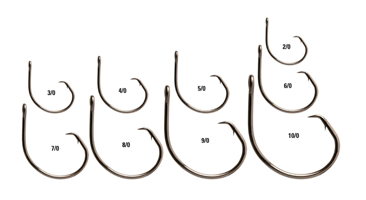 Mustad 39951NP-BN Demon Circle Hooks