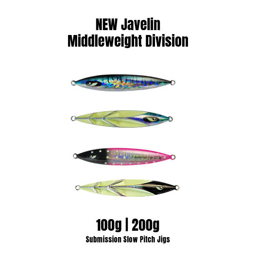Submission Fishing Co. Javelin Slow Pitch Jig 100g & 200g