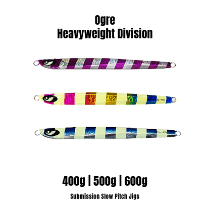 Submission Fishing Co. Ogre Slow Pitch Jig 400g–600g