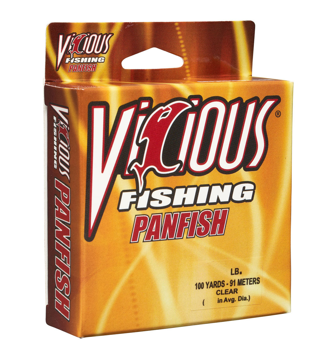 Vicious Panfish Clear Mono - 2 Lb Test