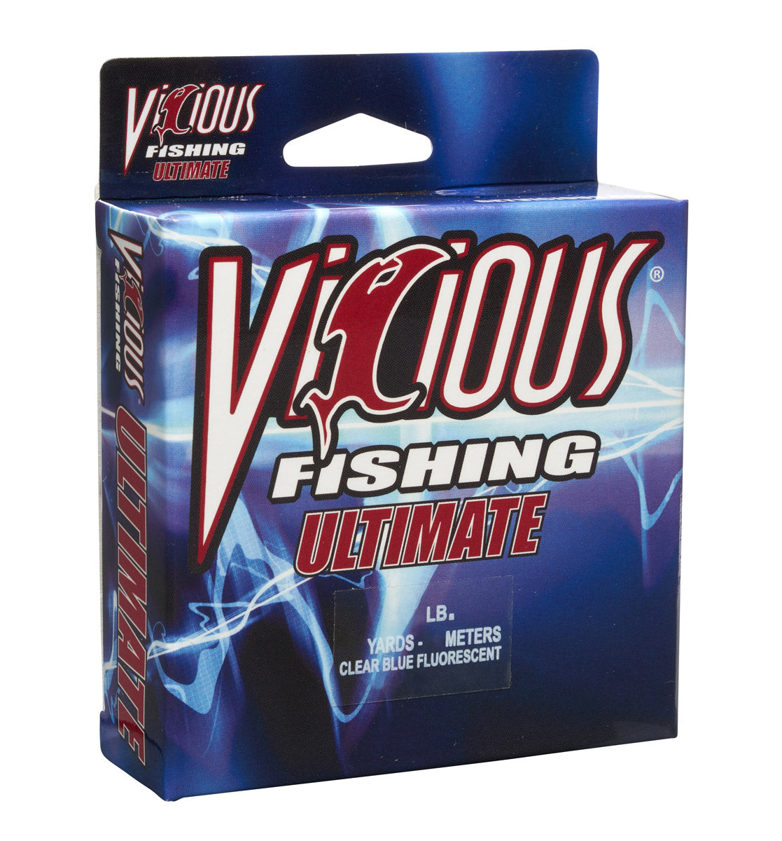 Vicious Ultimate Clear-Blue Fluorescent Mono - 6 Lb Test