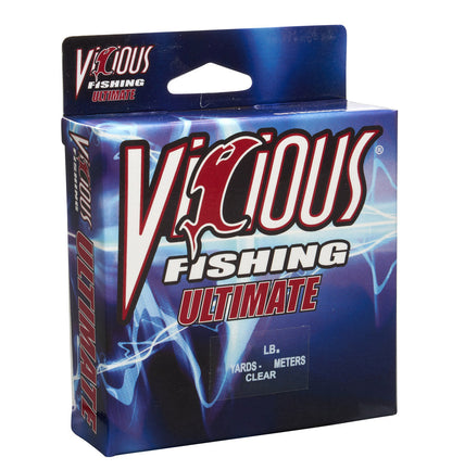 Vicious Ultimate Clear Mono - 6 Lb Test