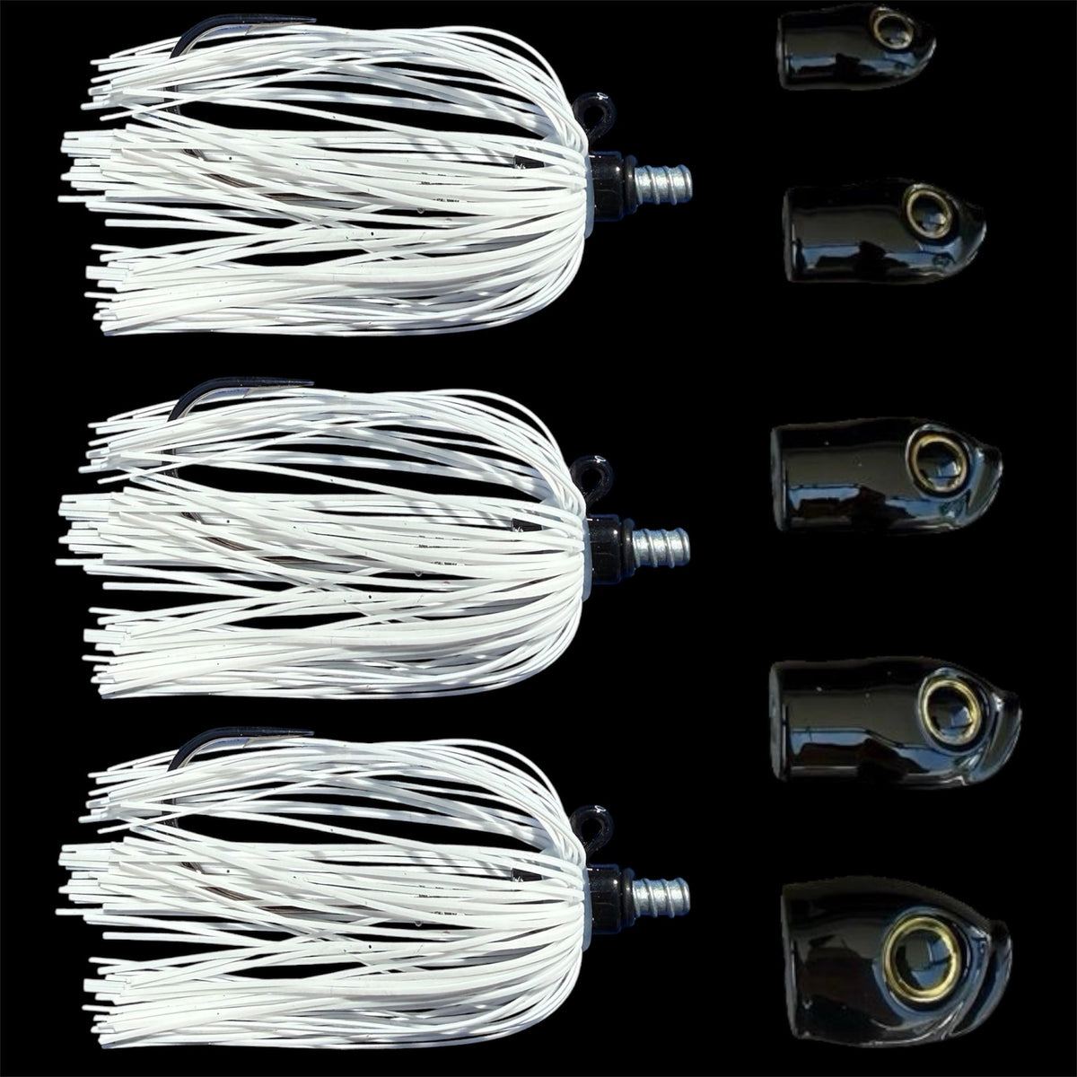 Stack Tackle Skirted Screwy Head Jigs