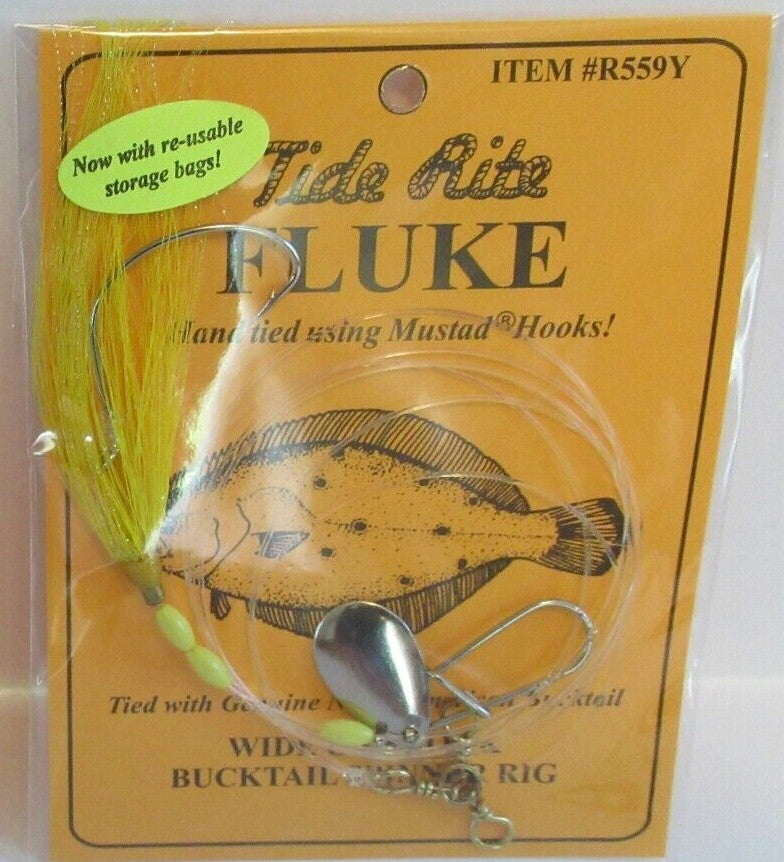 Tide Rite R559 Bucktail Spinner Fluke Rig